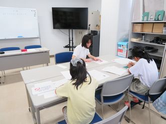 夏休み子ども点字教室 夏休み子ども点字教室